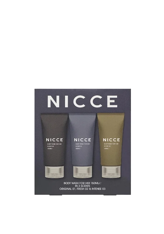 The Beauty Studio Nicce Trio Body Wash Set For Him