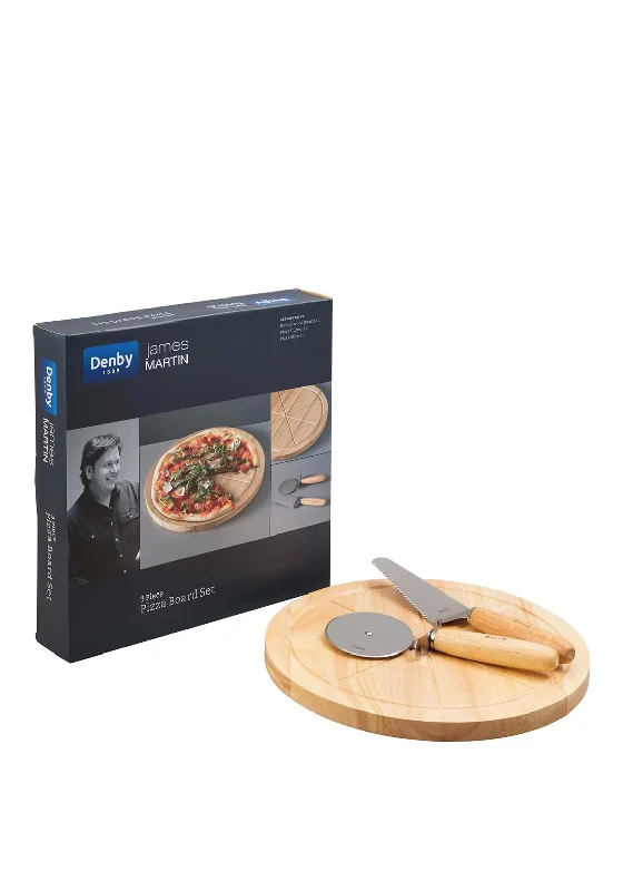 Denby 3 Piece Pizza Serving Set