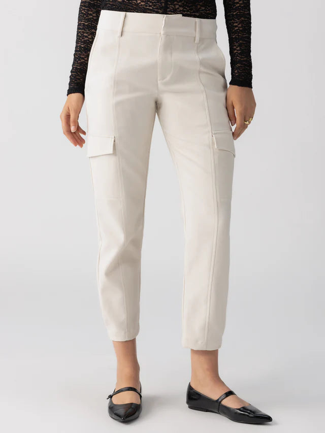 Polished Cargo Pants by Sanctuary in Toasted MarshmallowYoga Pants