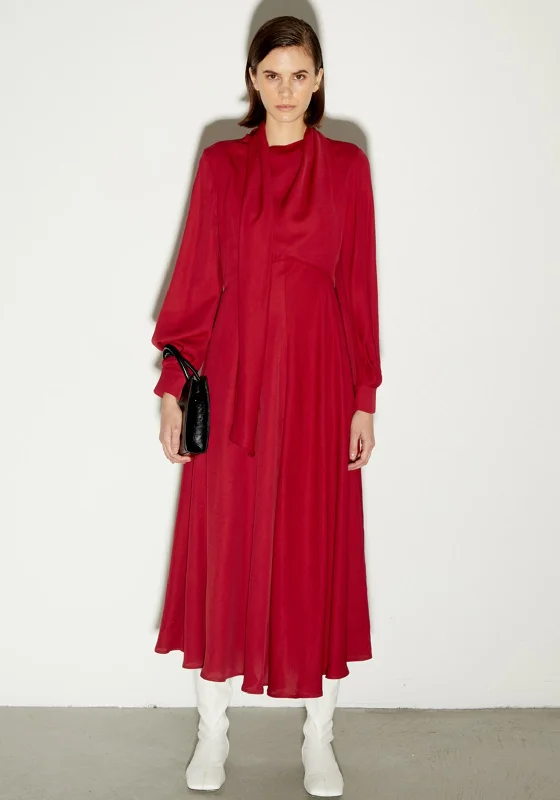 Birelin Drape Scarf Maxi Dress, CherryDance Dress