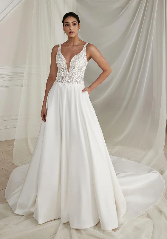 Justin Alexander 88281 Wedding Dress, IvoryCasual Dress