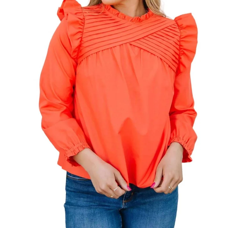 Festival ShirtsMckenna Blouse In Fire