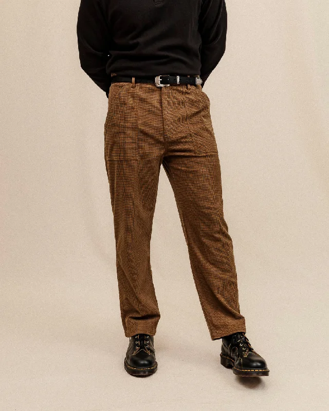 304 Waffle Cord Service Fatigue Pants - BiscuitFleece-lined Pants