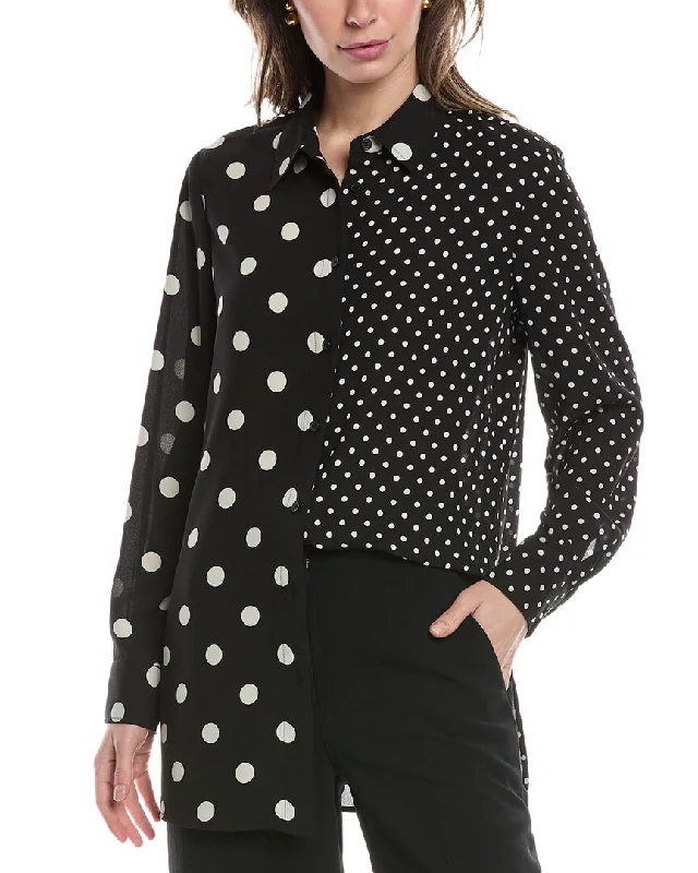 Limited Edition ShirtsAnne Klein Contrast Blouse