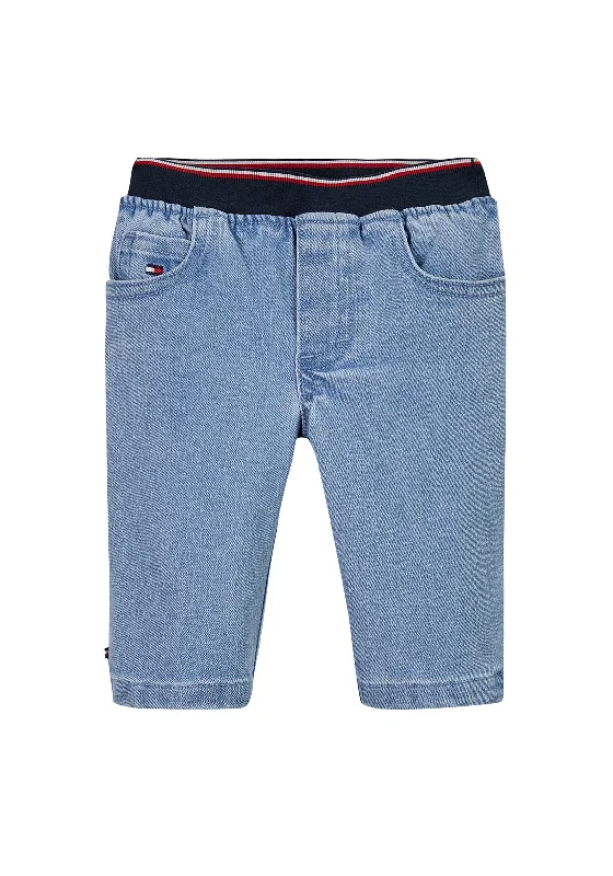 Tommy Hilfiger Baby Boy Denim Jean, BlueDenim beads