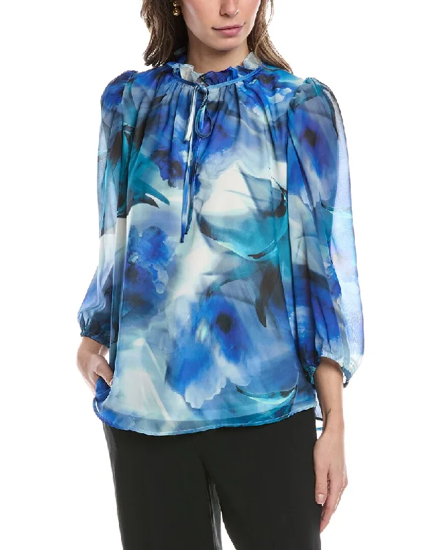 Artist ShirtsAnne Klein Puff Sleeve Blouse