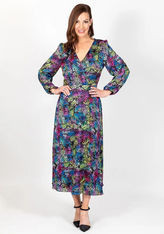 Ella Boo Butterfly Print Maxi Dress, MultiCocktail Dress