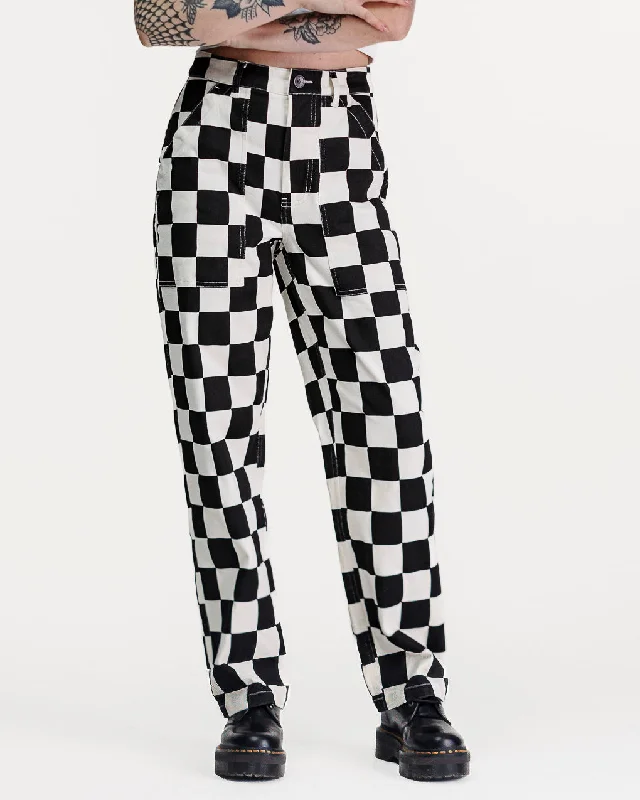 304 Service Fatigue Pants - Black CheckerboardJodhpurs