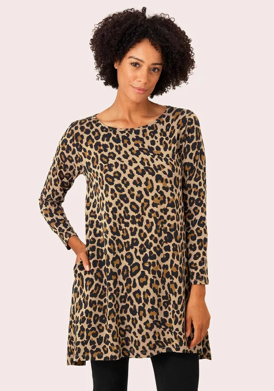 Masai Garnette Tunic Dress, Leopard PrintHiking Dress