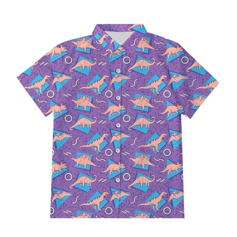 Button Up Dino TeeAthletic T-Shirts