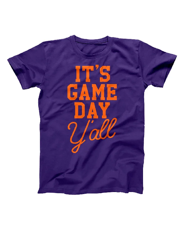 Missy Clemson Game Day Y'all TeeUV-Protection T-Shirts