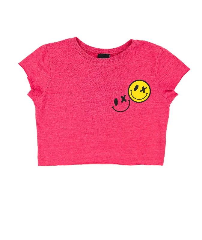 Love Junkie Girls Reasons to Smile Tee PunchRelaxed Fit T-Shirts