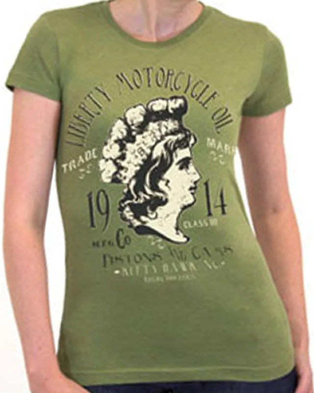 LIBERTY OIL Vintage teeLuxury T-Shirts