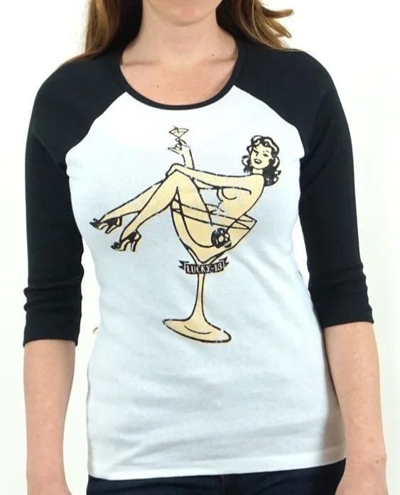 The MARTINI GIRL Raglan Tee - XL & 2XLHiking T-Shirts