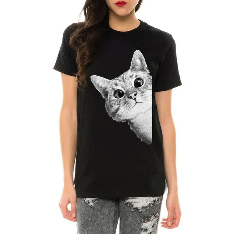 PEEK-A-BOO KITTY TEEFestival T-Shirts