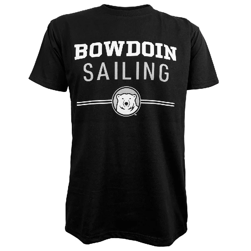 Bowdoin Sailing Sustainable Tee from MV SportRuffled T-Shirts