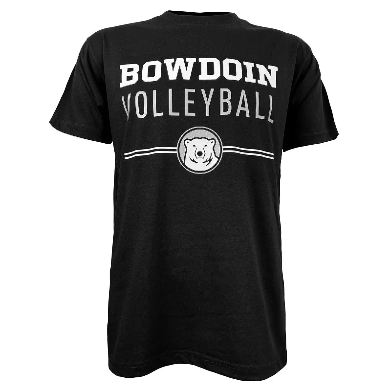 Bowdoin Volleyball Sustainable Tee from MV SportGlitter T-Shirts