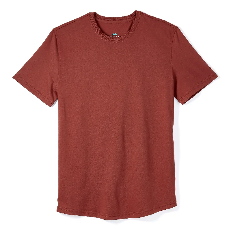 Everyday Tee in CrimsonLuxury T-Shirts