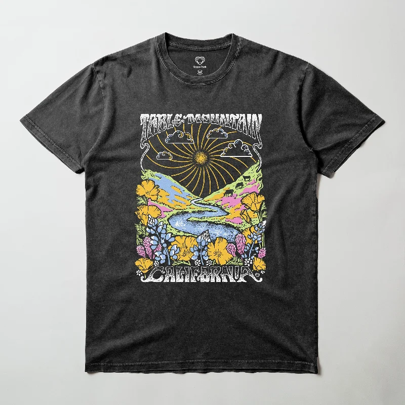 Table Mountain Super Bloom Stone Wash TeeSilk T-Shirts