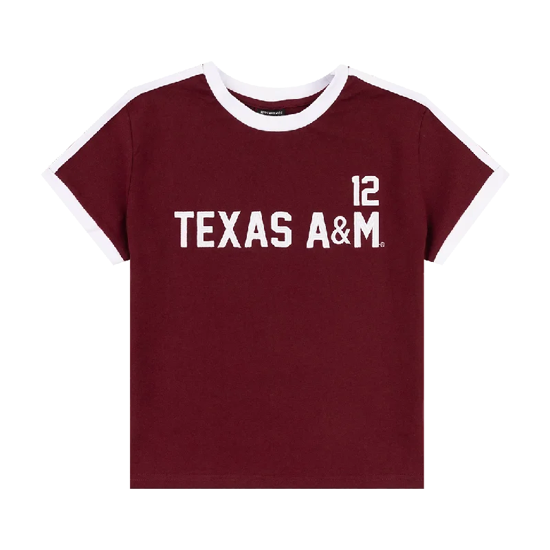 Texas A&M 12 Goalie Baby TeeBamboo T-Shirts